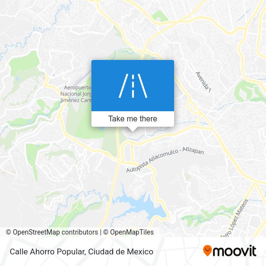 Calle Ahorro Popular map