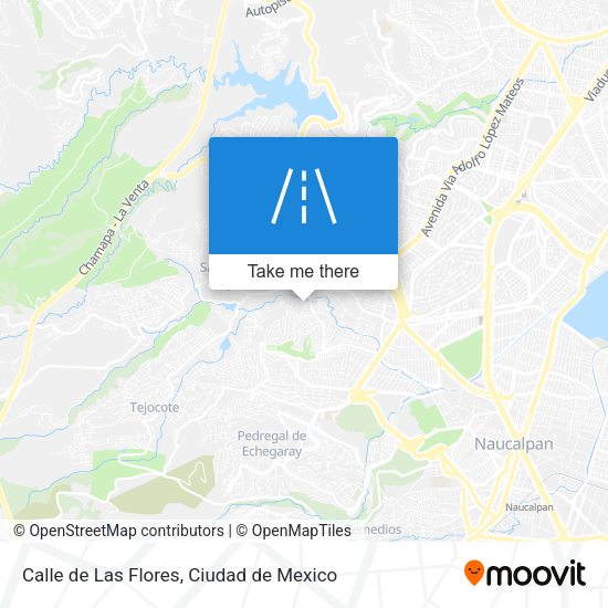 Calle de Las Flores map