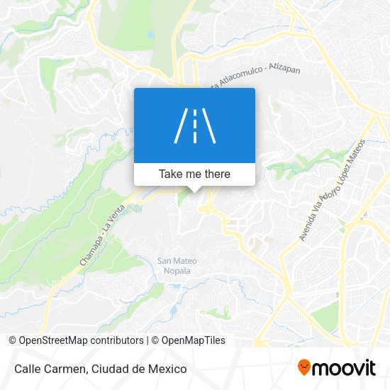 Mapa de Calle Carmen