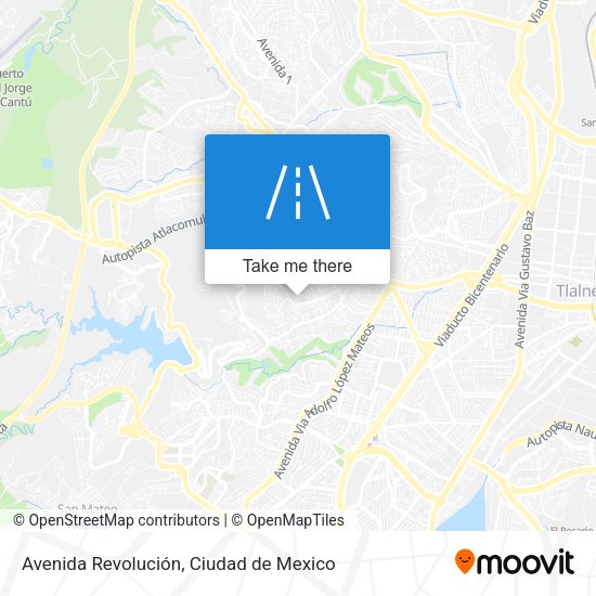 Avenida Revolución map