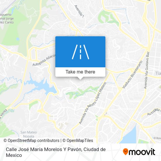 Calle José María Morelos Y Pavón map
