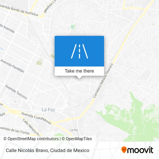 Mapa de Calle Nicolás Bravo