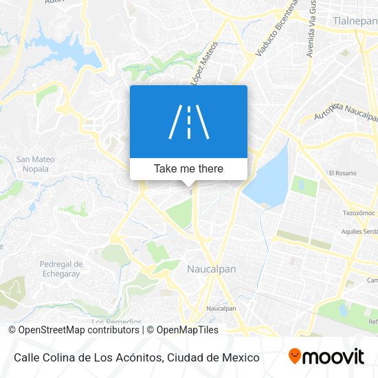 Calle Colina de Los Acónitos map