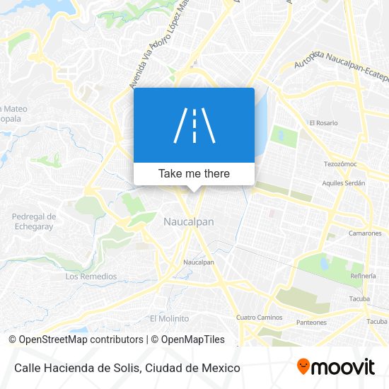 Calle Hacienda de Solis map