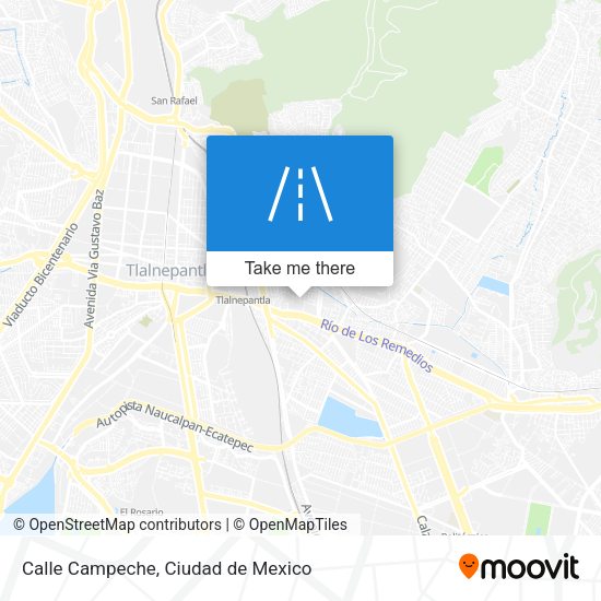Calle Campeche map
