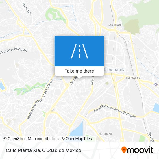 Calle Planta Xia map
