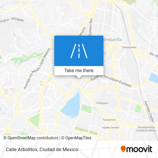 Mapa de Calle Arbolitos