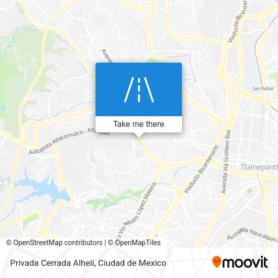 Mapa de Privada Cerrada Alhelí