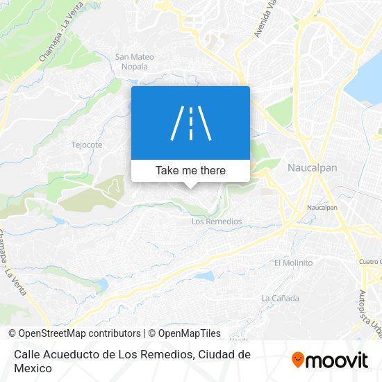 Calle Acueducto de Los Remedios map