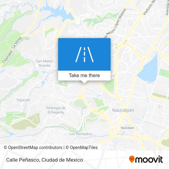 Mapa de Calle Peñasco