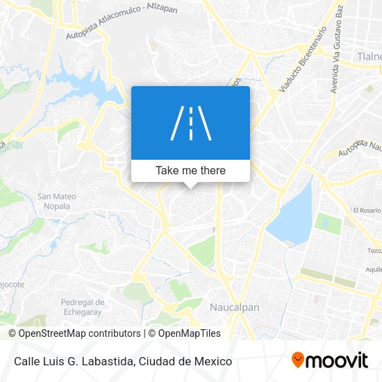 Calle Luis G. Labastida map