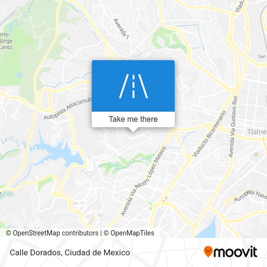 Calle Dorados map