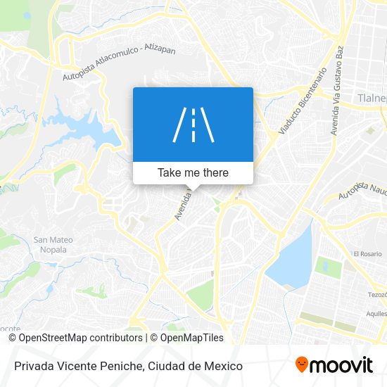 Privada Vicente Peniche map