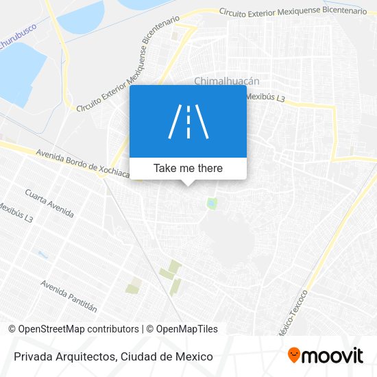Privada Arquitectos map