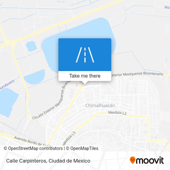 Calle Carpinteros map