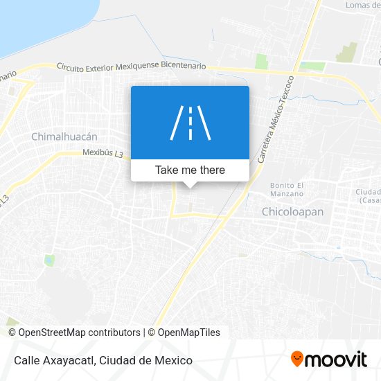 Mapa de Calle Axayacatl