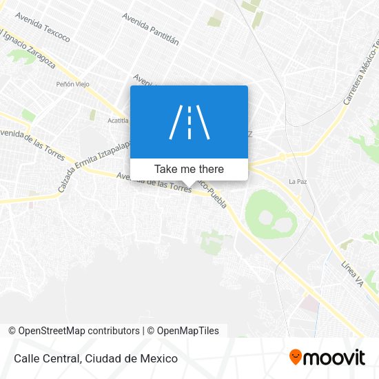 Mapa de Calle Central