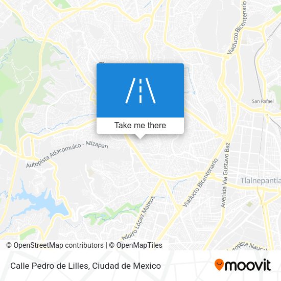 Calle Pedro de Lilles map