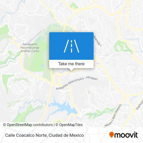 Calle Coacalco Norte map