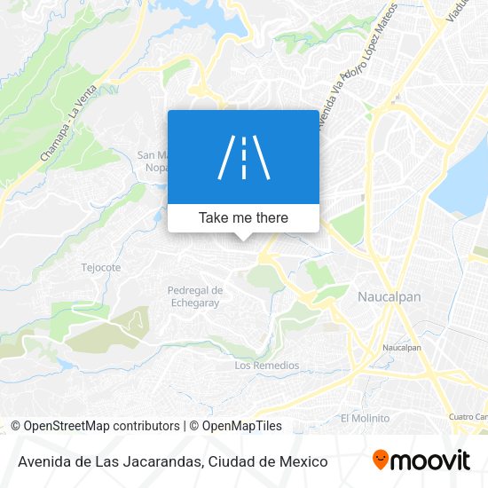 Mapa de Avenida de Las Jacarandas