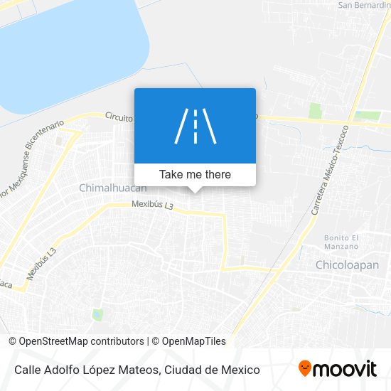 Calle Adolfo López Mateos map