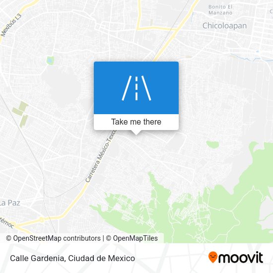 Mapa de Calle Gardenia