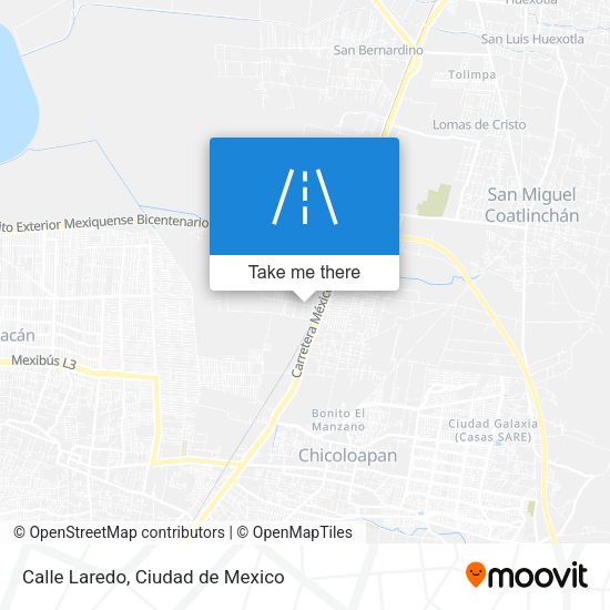 Mapa de Calle Laredo