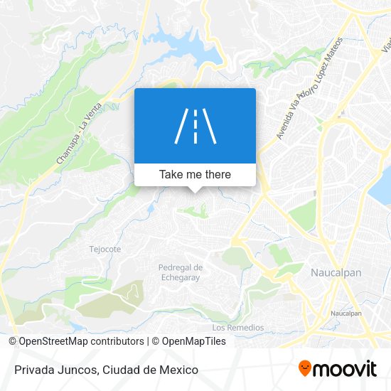 Privada Juncos map