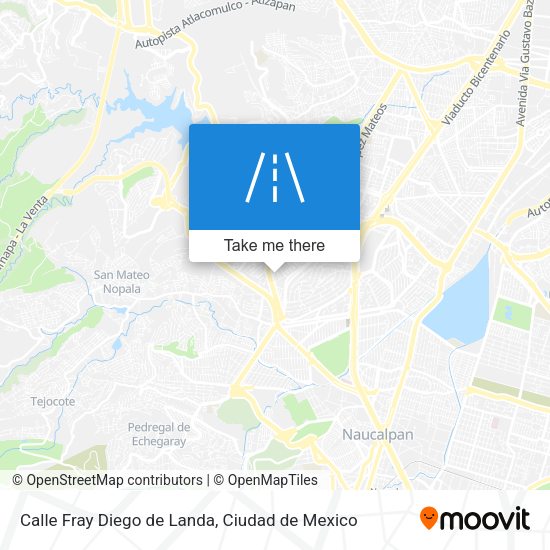 Calle Fray Diego de Landa map