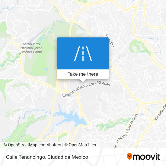 Calle Tenancingo map
