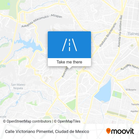Calle Victoriano Pimentel map