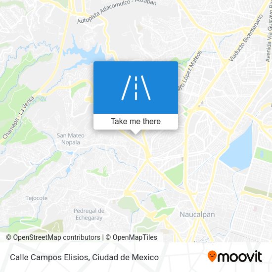 Calle Campos Elisios map
