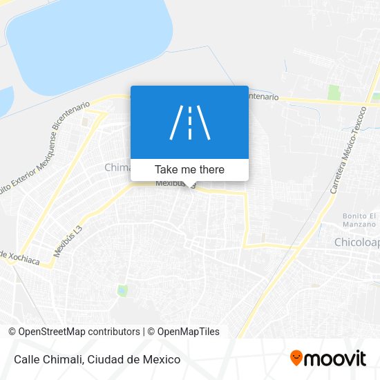 Calle Chimali map