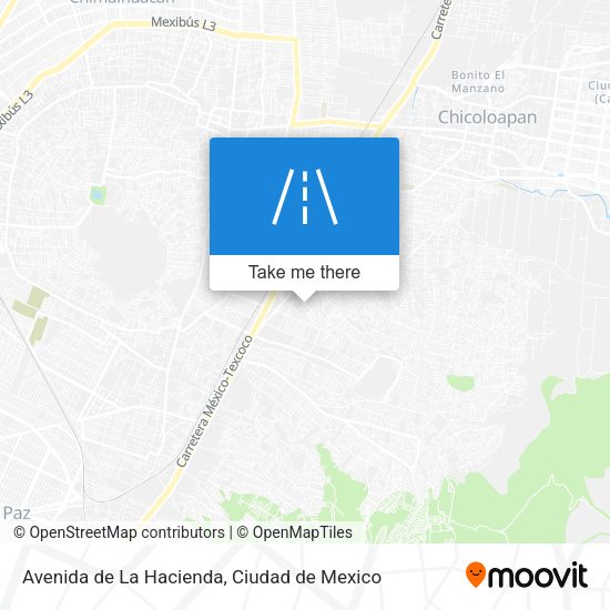 Avenida de La Hacienda map