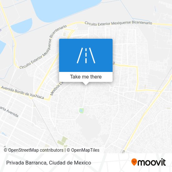 Mapa de Privada Barranca