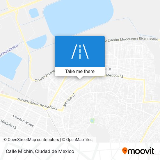 Calle Michín map