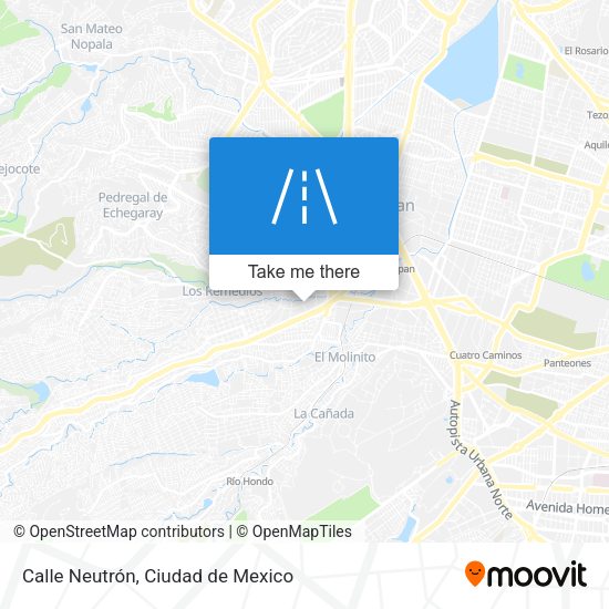 Calle Neutrón map