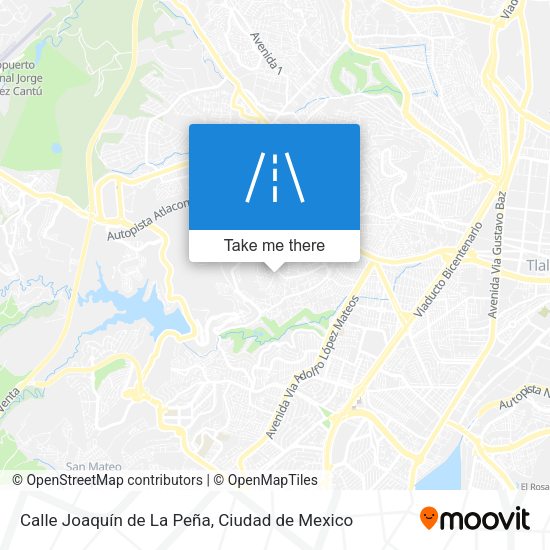 Calle Joaquín de La Peña map