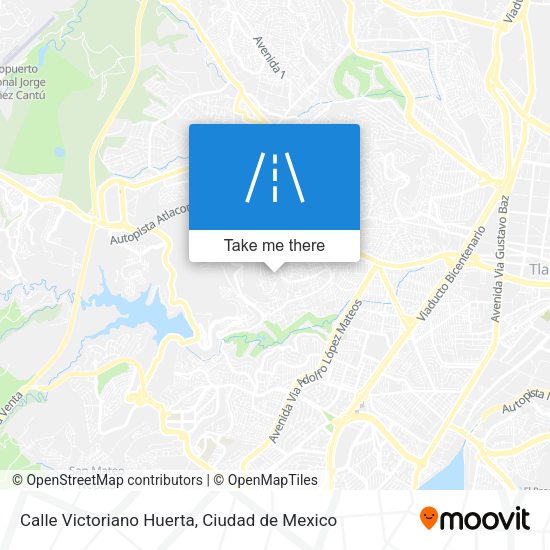 Calle Victoriano Huerta map