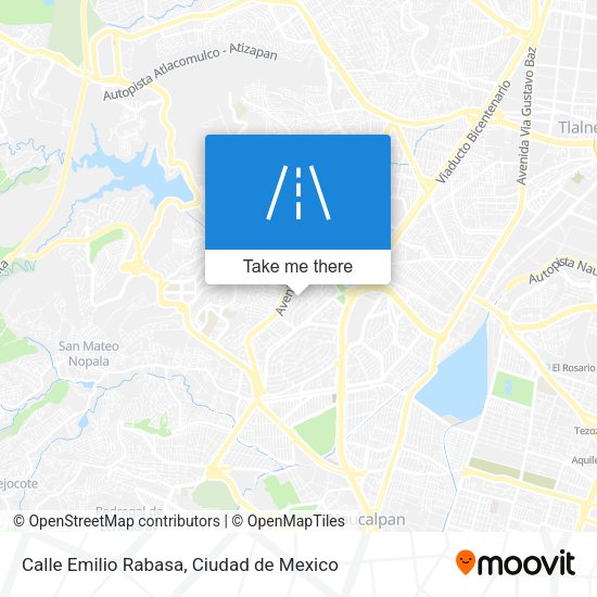Calle Emilio Rabasa map