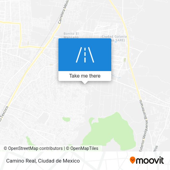 Mapa de Camino Real