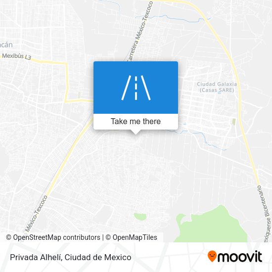 Mapa de Privada Alhelí