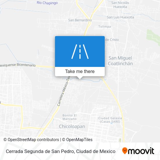 Mapa de Cerrada Segunda de San Pedro