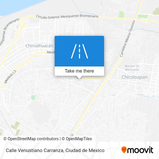 Mapa de Calle Venustiano Carranza