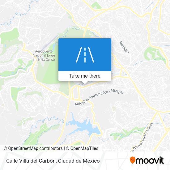 Calle Villa del Carbón map