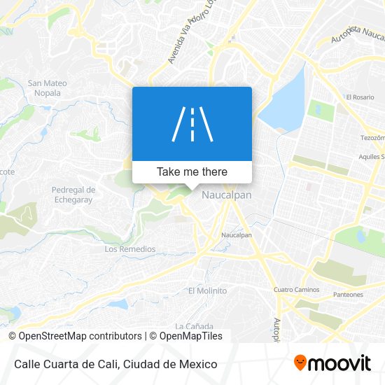 Calle Cuarta de Cali map