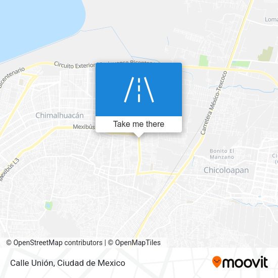Calle Unión map