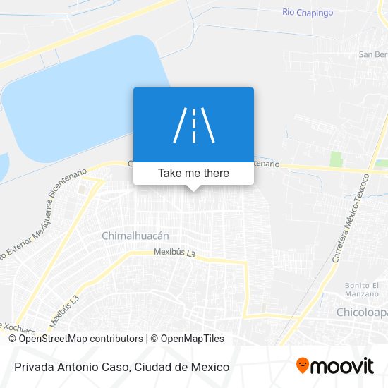 Privada Antonio Caso map