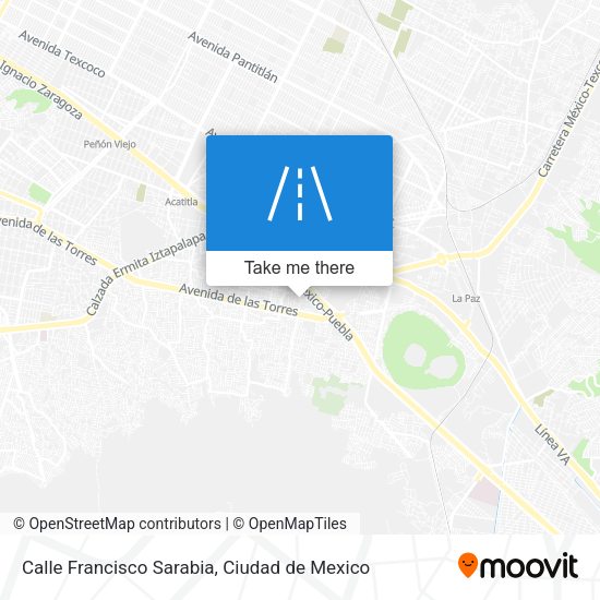 Calle Francisco Sarabia map
