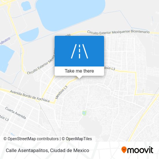 Calle Asentapalitos map